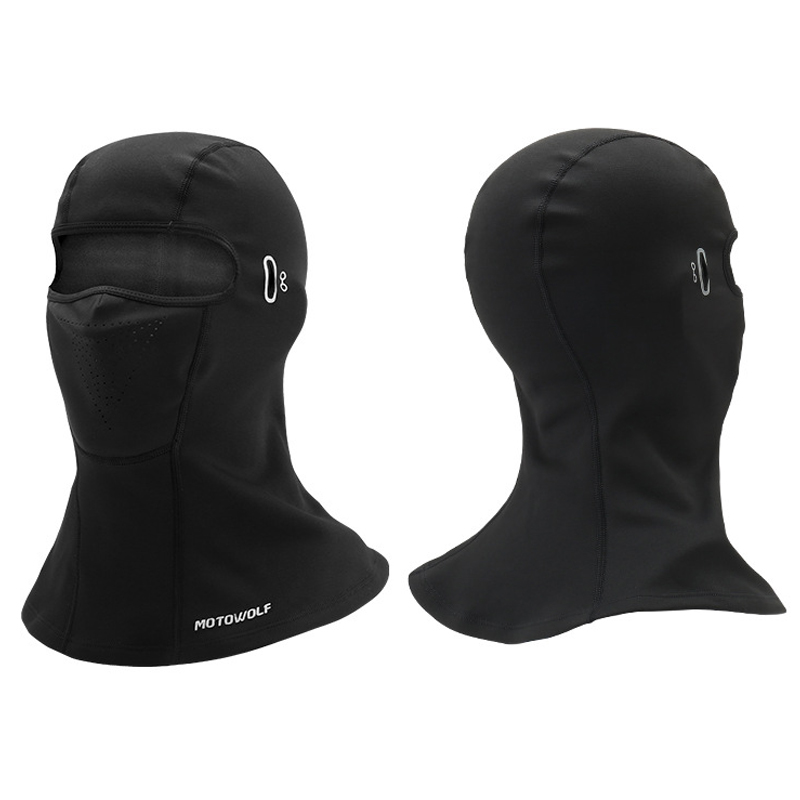 Balaclava Ski Mask - ฤดูหนาวคออุ่นความร้อนรถจักรยานยนต์ Balaclava Moto หน้ากากกันน้ําหน้ากากสกี Windproof Elastic