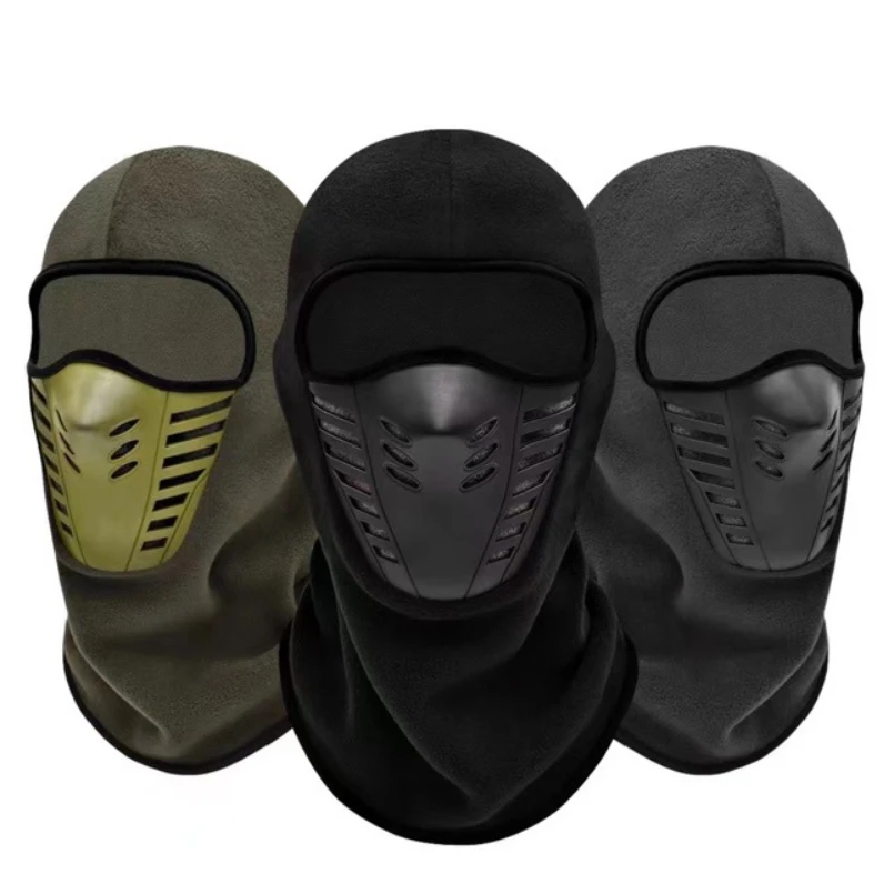 Balaclava Ski Mask - หน้ากากมอเตอร์ไซค์ ผ้าฟลีซกันหนาว หน้ากากปิดหน้า รักษาความอบอุ่น สำหรับขี่มอเตอร์ไซค์ บาลาคลาวา