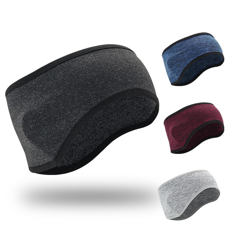 Winter Headband Fleece - กีฬาฤดูหนาว Sweatband แถบคาดศีรษะอุ่นขนแกะ HEAD Band หูอุ่น