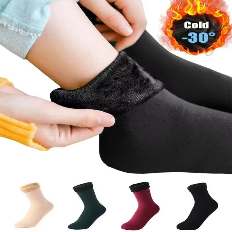 1/2/3 คู่ผู้ชายผู้หญิงฤดูหนาวถ - Thermal Sock Wool บทวิจารณ์และราคา