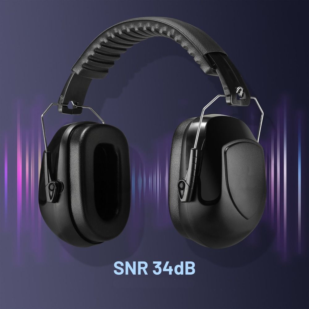 ที่ครอบหูแบบปรับได้ SNR-34dB ล - Earmuffs Foldable บทวิจารณ์และราคา