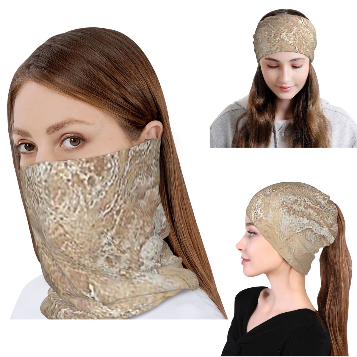 ผ้าพันคอ ผ้าปิดหน้า ผ้าคลุมศีร - Knit Beanie Hat Warm บทวิจารณ์และราคา
