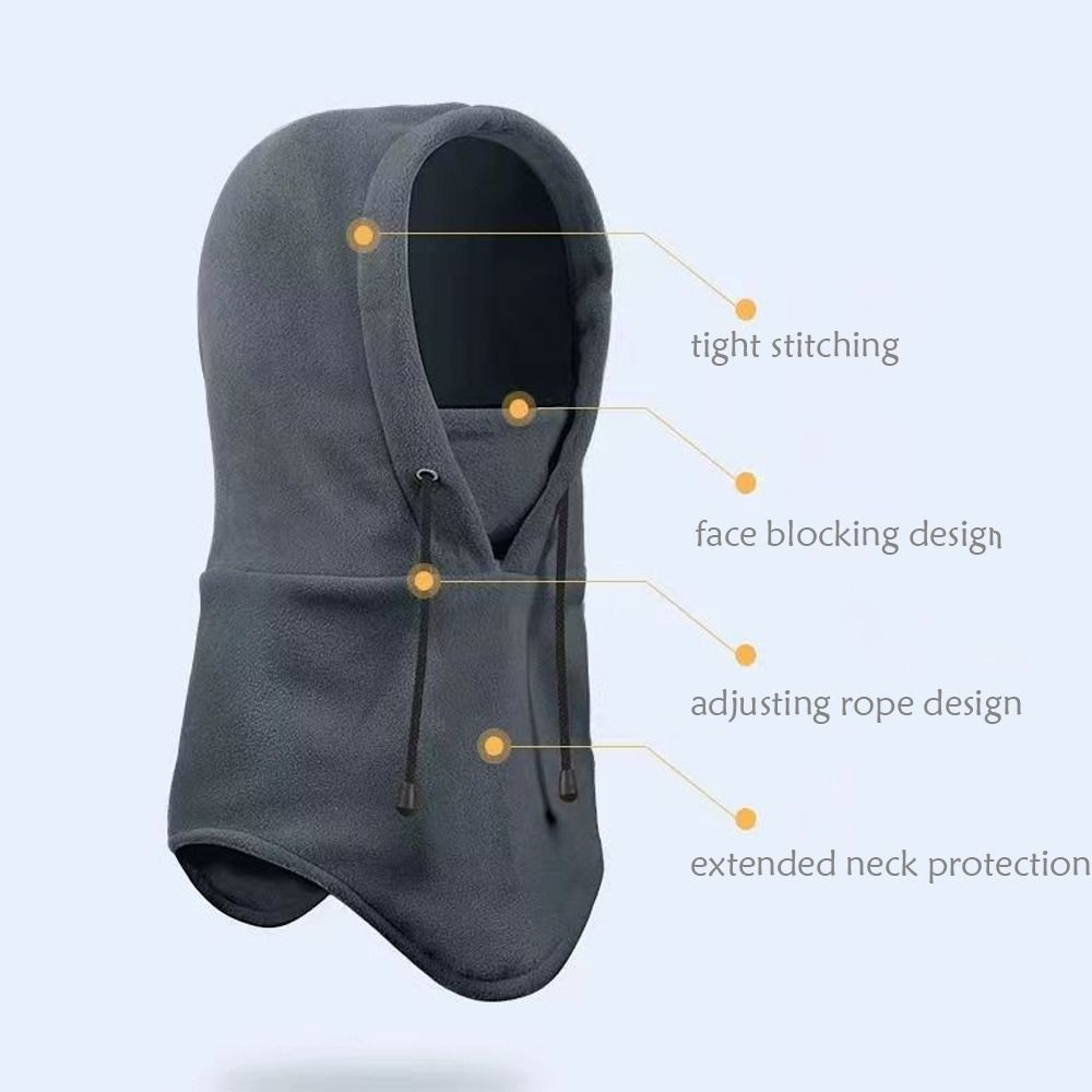 หมวกคลุมหน้าแบบกันลม แฟชั่น โพ - Balaclava Ski Mask บทวิจารณ์และราคา