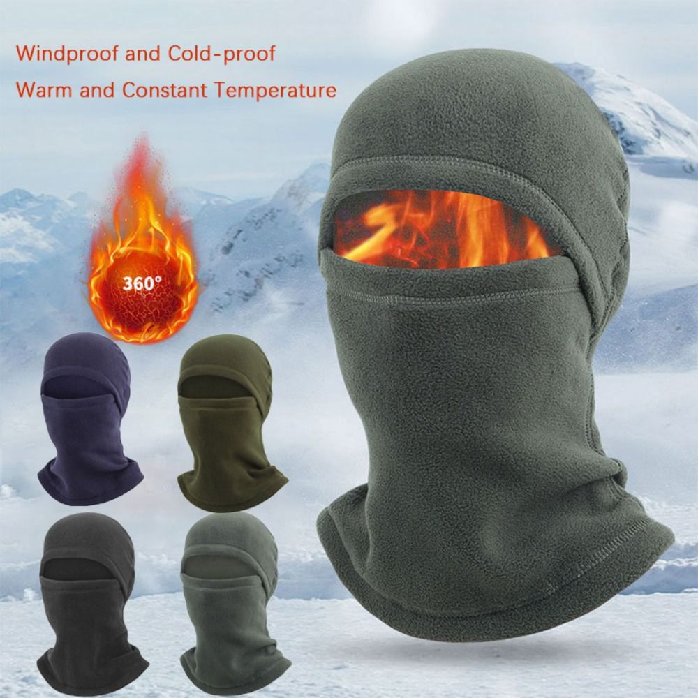 หมวกบาลาคลาวาผ้าฟลีซสำหรับผู้ช - Balaclava Ski Mask บทวิจารณ์และราคา
