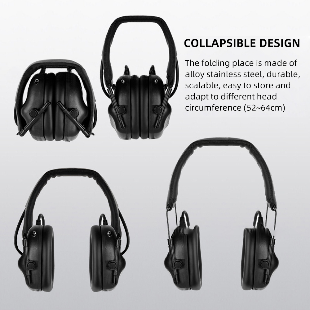 BOOIU ยุทธวิธีการถ่ายภาพอิเล็ก - Earmuffs Foldable บทวิจารณ์และราคา