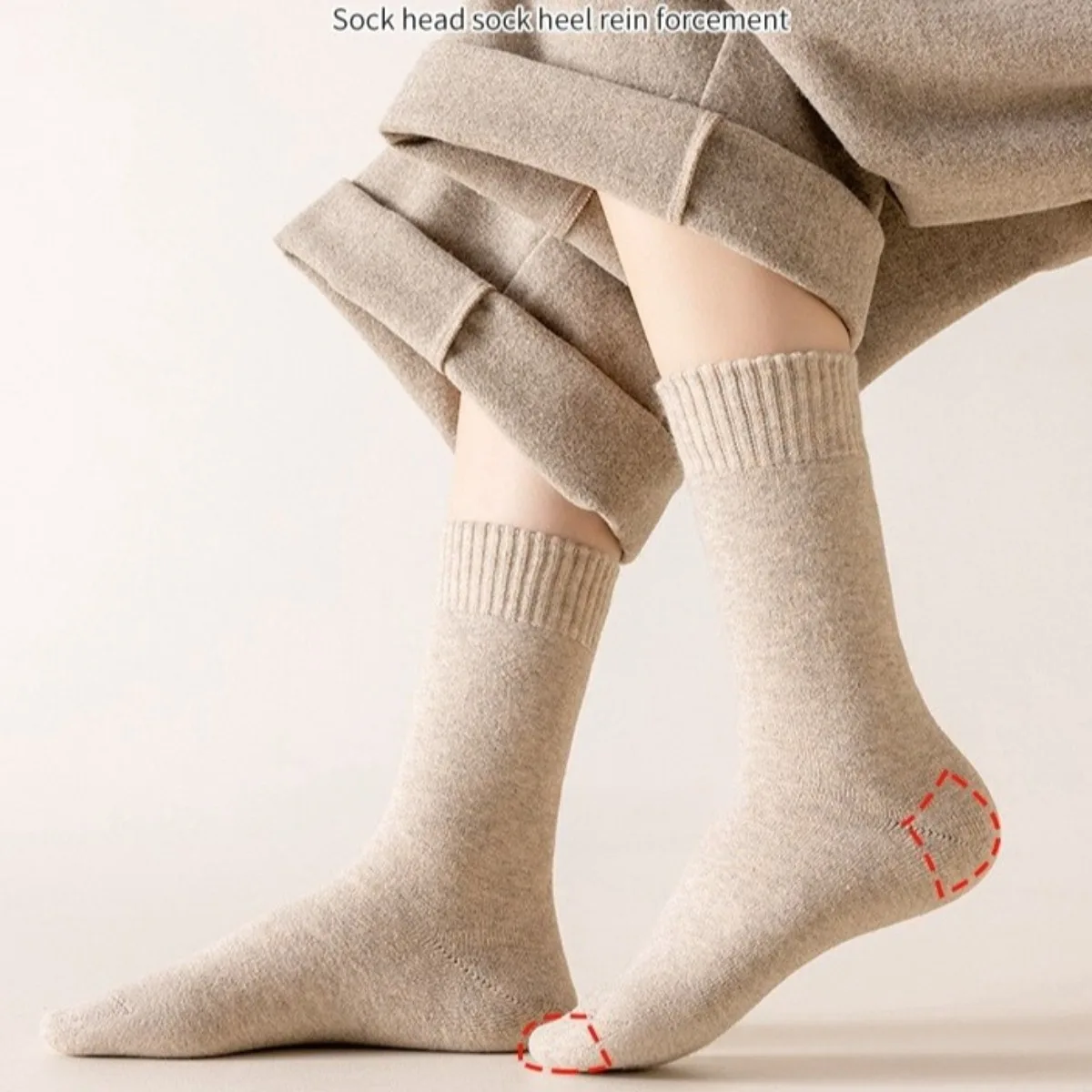 ถุงเท้ากันหนาวแบบหนาพิเศษสำหรั - Thermal Sock Wool บทวิจารณ์และราคา