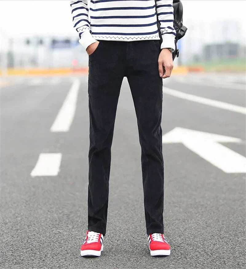 กางเกงผ้าลูกฟูกลำลองผู้ชายสำหร - Corduroy Pant Warm บทวิจารณ์และราคา