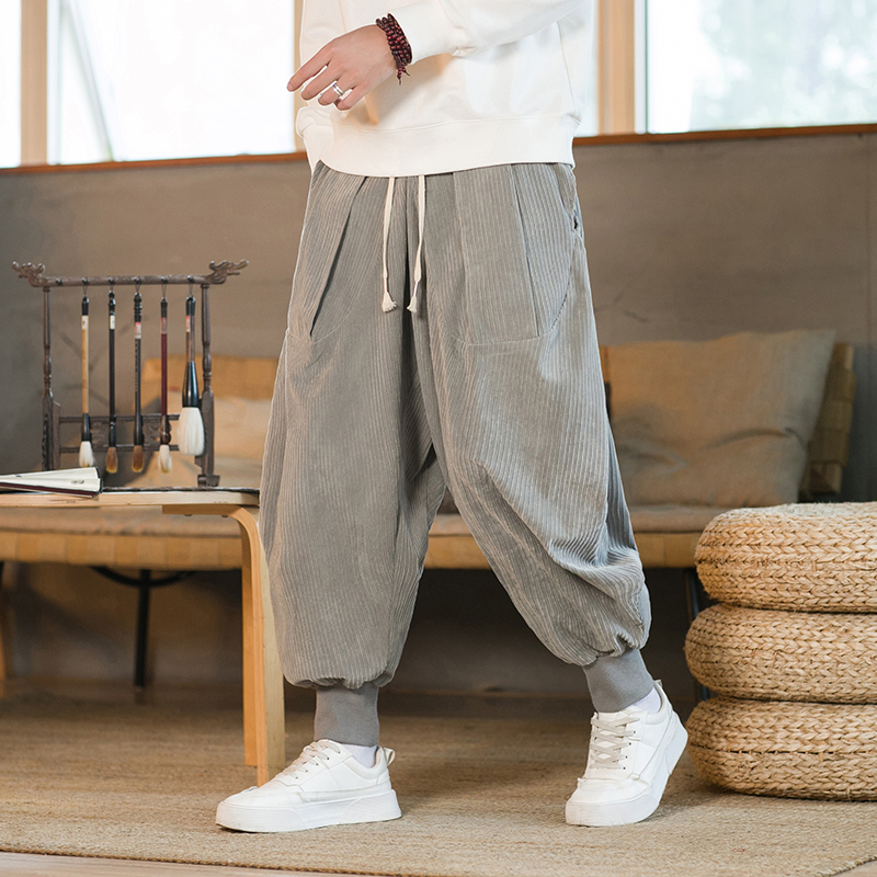 กางเกงผ้าลูกฟูกสีทึบสำหรับผู้ช - Corduroy Pant Warm บทวิจารณ์และราคา