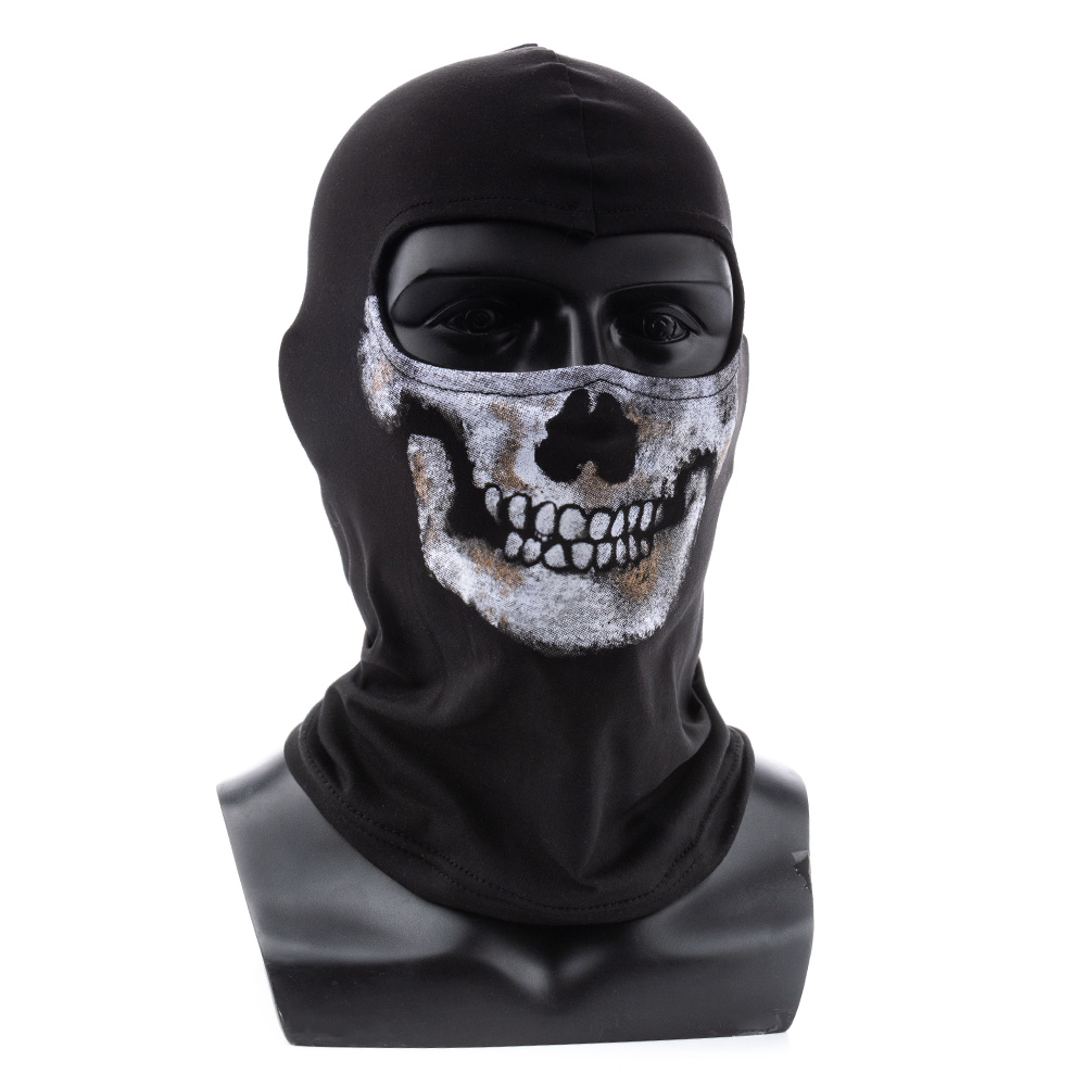 รถจักรยานยนต์จักรยานสกี Skull  - Balaclava Ski Mask บทวิจารณ์และราคา