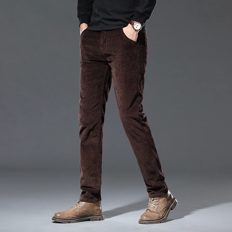 กางเกงลำลองขนแกะผ้าลูกฟูกสำหรั - Corduroy Pant Warm บทวิจารณ์และราคา