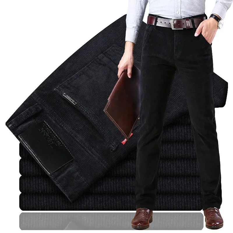 กางเกงขายาวผ้าลูกฟูกทรงตรงหลวม - Corduroy Pant Warm บทวิจารณ์และราคา
