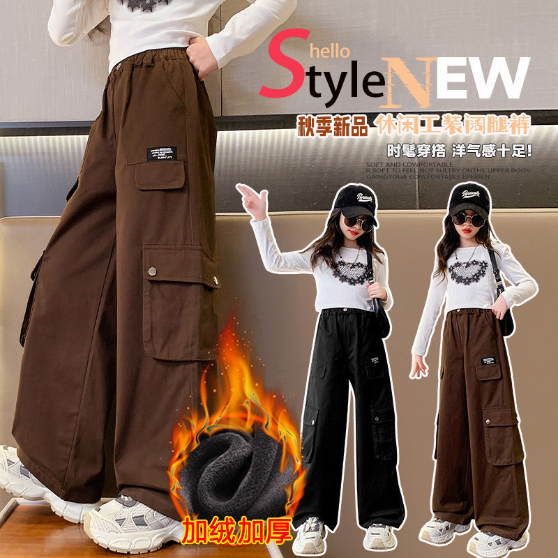 กางเกงคาร์โก้ฤดูหนาวสำหรับเด็ก - Corduroy Pant Warm บทวิจารณ์และราคา