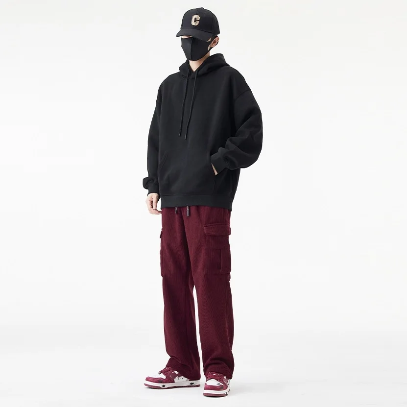กางเกงขายาวผ้าลูกฟูกทรงตรงขากว - Corduroy Pant Warm บทวิจารณ์และราคา
