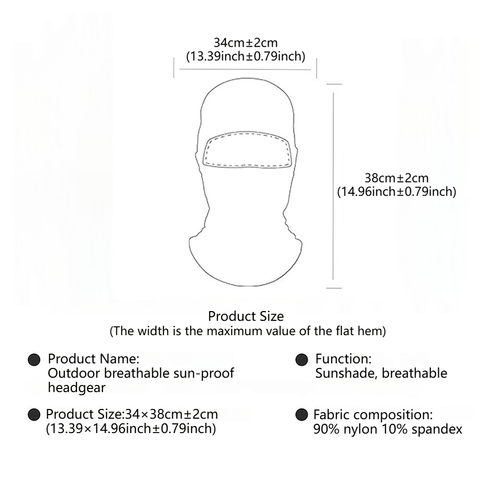 GTUBIKE หมวกไหมพรมระบายอากาศได - Balaclava Ski Mask บทวิจารณ์และราคา