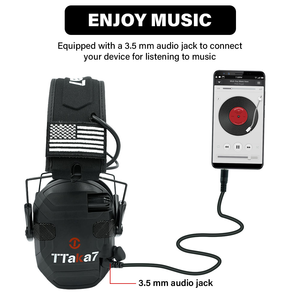 W1/W3 ที่ครอบหูอิเล็กทรอนิกส์ส - Earmuffs Foldable บทวิจารณ์และราคา